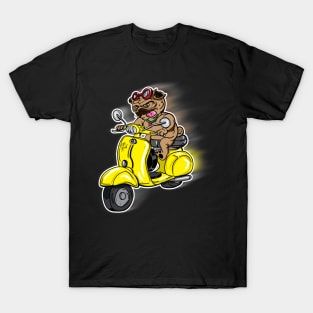 Scooter Riding Pug (Pug Dog 2021) T-Shirt